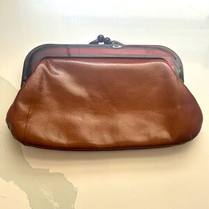 Vintage Leather Clutch